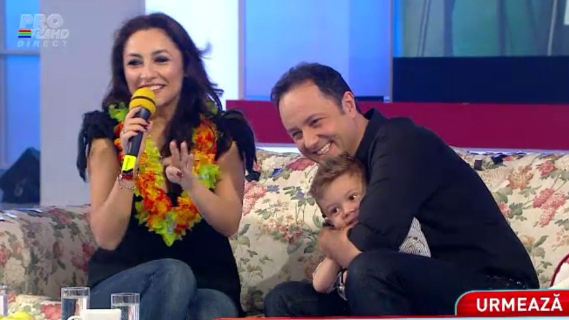 Imagini de la prima întâlnire. Cum l-a “combinat” Andra pe Cătălin Măruță în direct la TVR 2