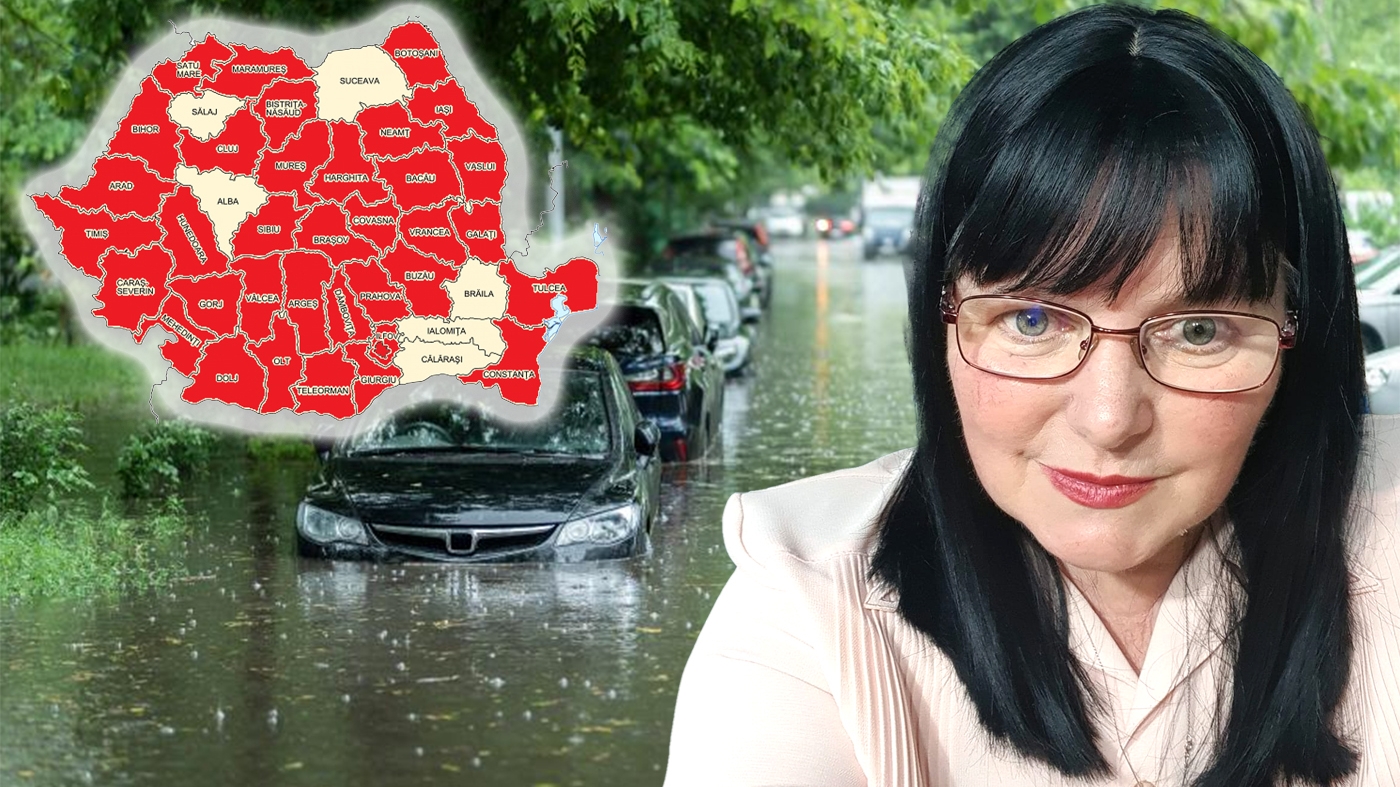 Meteorologii ANM, contraziși! Maria Ghiorghiu anunță că vine toamna în toată România: "Ploi și vijelii"