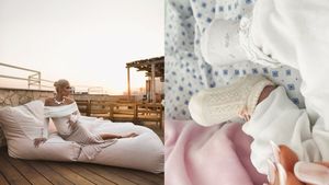 Primele imagini cu Alina Ceușan, după ce a născut. Ce nume poartă fetița blondinei