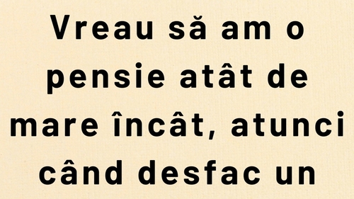 BANCUL ZILEI | Când poți spune că ai o pensie mare în România
