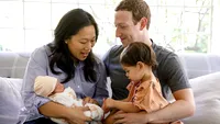 Mark Zuckerberg este din nou tătic! Soţia sa, Priscilla, a născut o fetiţă. Prima fotografie cu urmaşa fondatorului Facebook