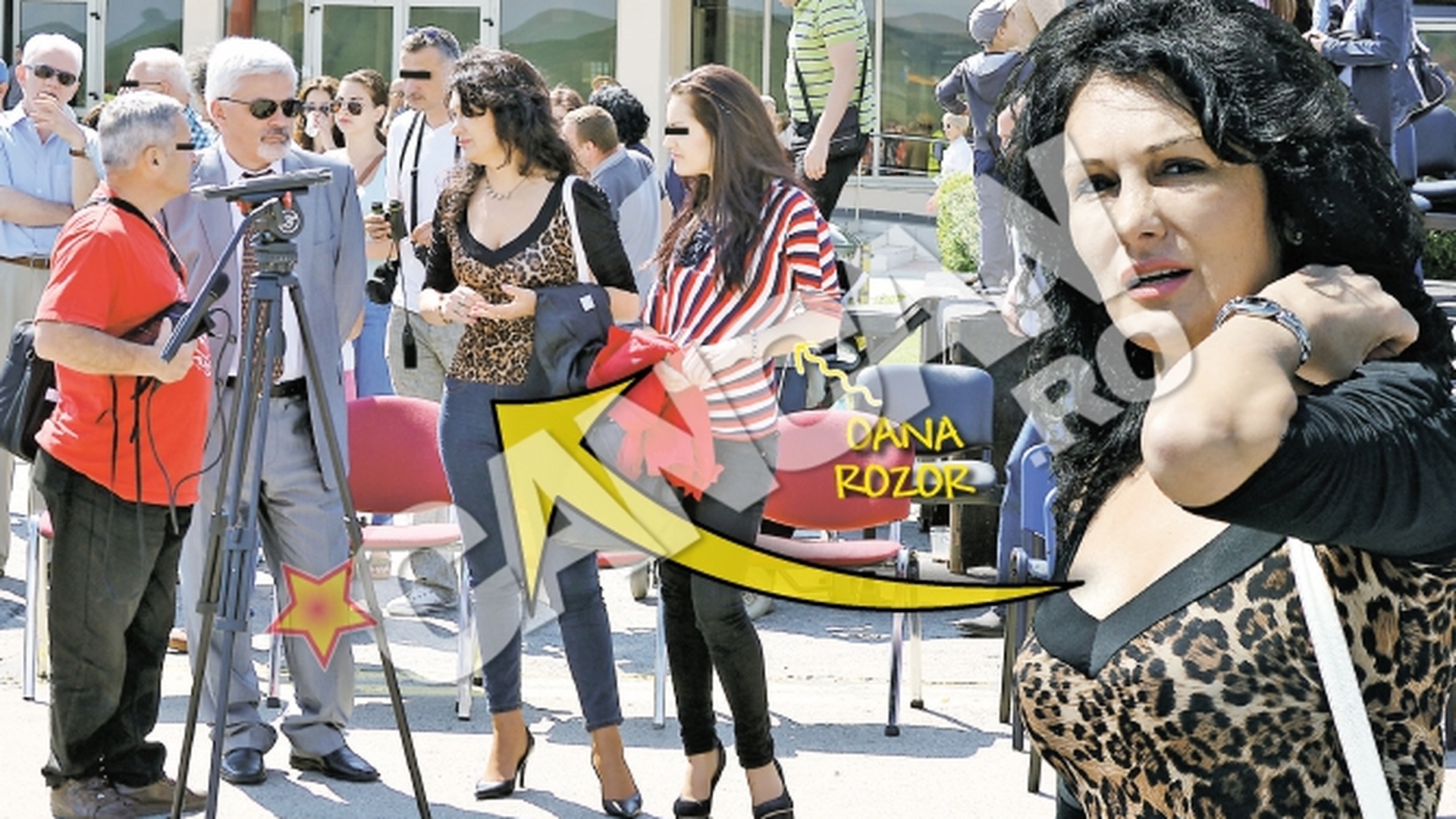 O membra PSD a facut furori pe Aeroportul International Cluj-Napoca. Consiliera Rozor, atractia mitingului aviatic