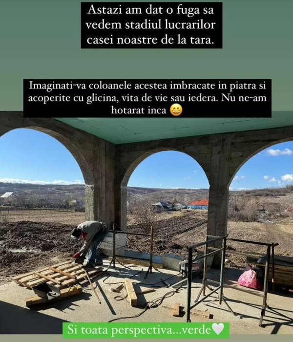 Cum arată casa de la Șușani a Adelei Popescu? Ai zice că e ruptă dintr-un peisaj din Toscana