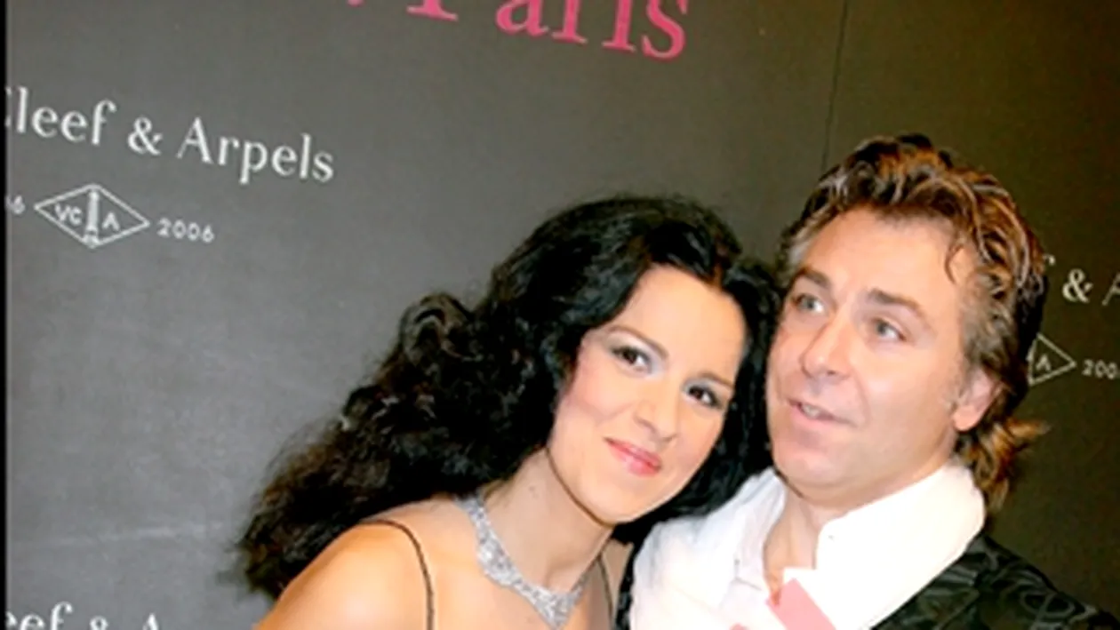 Angela Gheorghiu s-a impacat cu sotul ei, Roberto Alagna