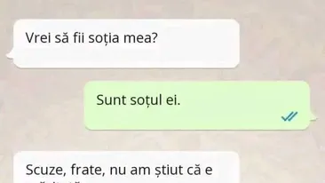 BANC | Cerere în căsătorie pe WhatsApp
