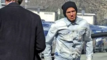 Beckham a parasit clinica din Finlanda cu destinatia Londra