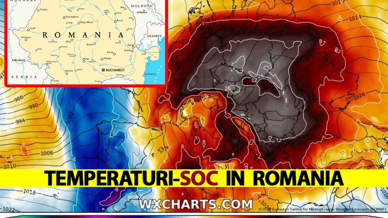 ANM anunță temperaturi istorice de Crăciun și de Revelion în România. Nu s-a mai întâmplat așa ceva