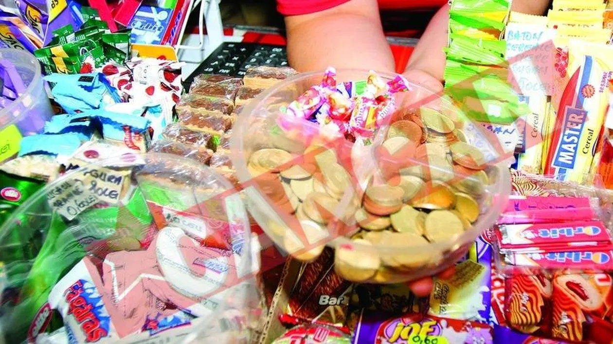 Caramelele si guma de mestecat au ajuns monede de schimb