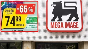 Reducerea primăverii în Mega Image. Produsul ieftinit cu 65%: de la 214 lei, la 74.99 lei