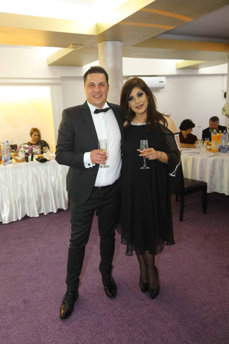 Lavinia și soțul ei, Bogdan, "sosia" lui Tzancă Uraganu' (Foto: arhiva personală)