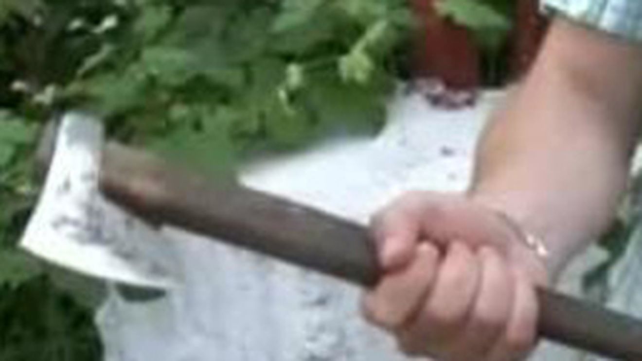 VIDEO L-a omorat cu un topor pentru ca depusese marturie impotriva lui!