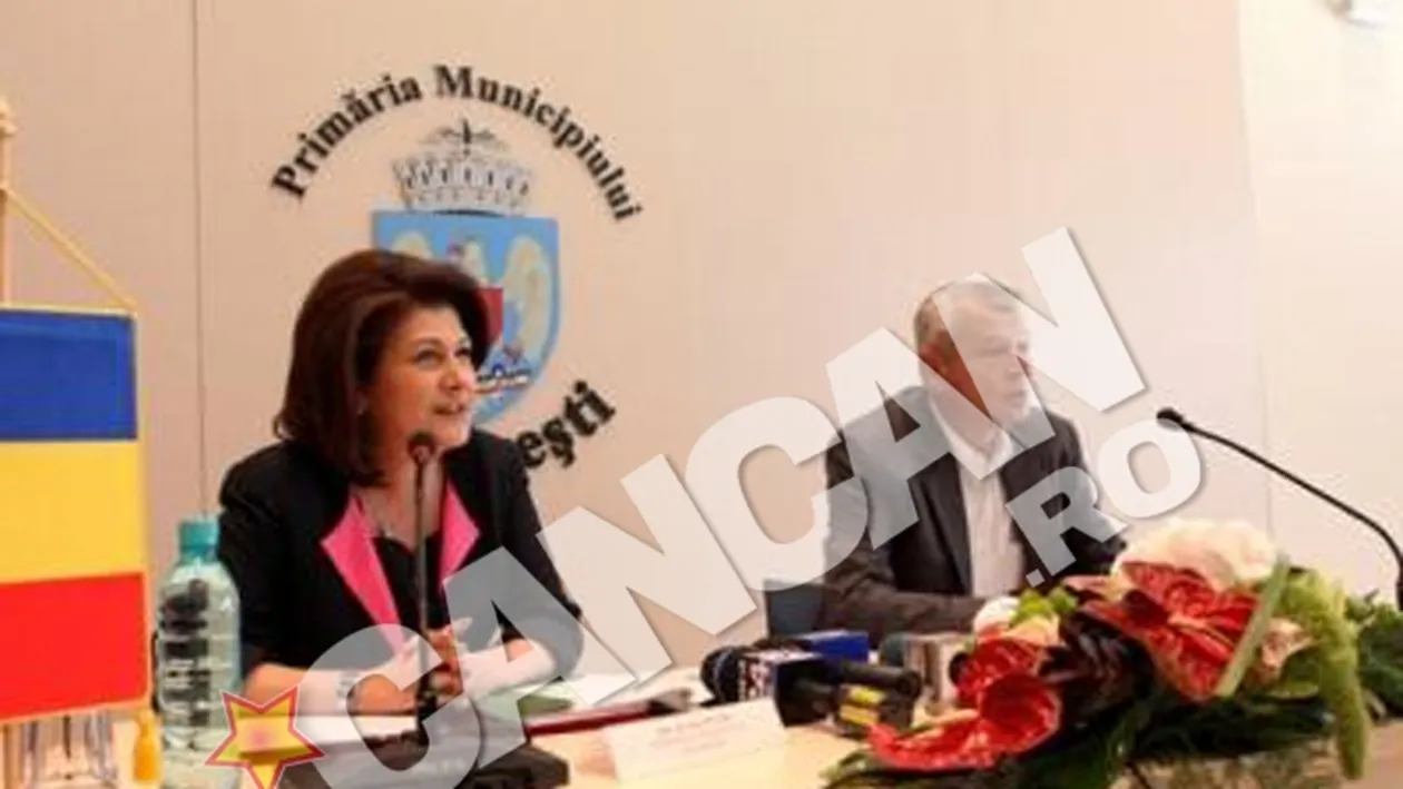 Sorin Oprescu si Rovana Plumb au semnat un protocol de finantare privind amenajarea Dambovitei