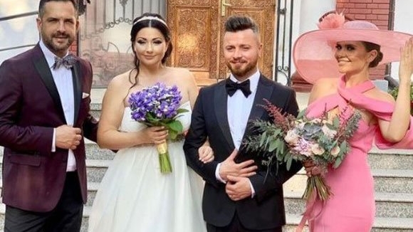 Câți bani a costat, de fapt, rochia de nașă a Cristinei Șișcanu. A făcut furori la nunta Gabrielei Cristea