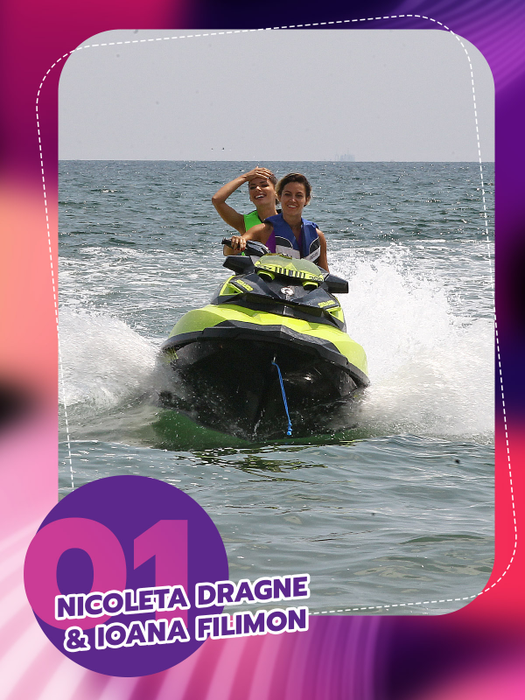 Delia, Andreea Bănică și Bianca Drăgușanu au făcut valuri pe litoral. Top 20 dive care au luat adrenalina în piept și au turat motoarele skijet-urilor