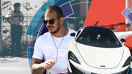 A ”angajat” gardă de corp pentru McLaren-ul de 170.000 €!