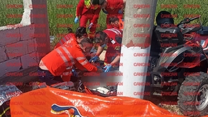 Tragedie în Giurgiu! Un bărbat și fiul său de doar 9 ani au murit după ce au intrat într-un stâlp cu ATV-ul. VIDEO