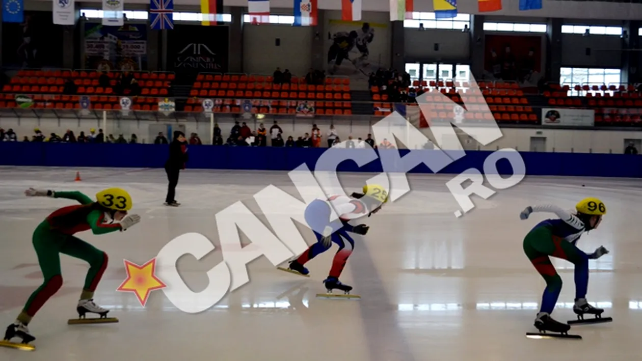 Romania organizeaza, pentru prima data in istorie, finala unui campionat european de patinaj viteza