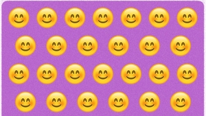 Iluzie optică virală |  Găsiți emoji-ul trist în cel mult 3 secunde!