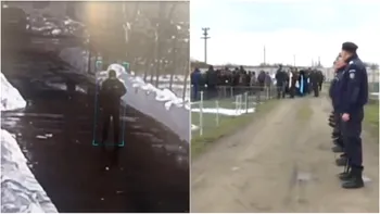 Marian Spânu, jandarmul de 40 de ani care s-a prăbușit în timp ce patrula, a fost înmormântat cu onoruri militare