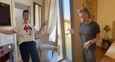 Vacanță ca în filme pentru Gabriela Cristea și Tavi Clonda. Unde au ajuns în Italia