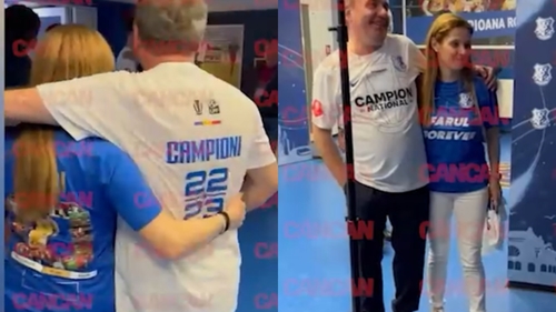 Gheorghe Hagi s-a dus glonț la soție după ce Farul a devenit campioana României. “Voi nu știți cum fac acasă”. Video de colecție