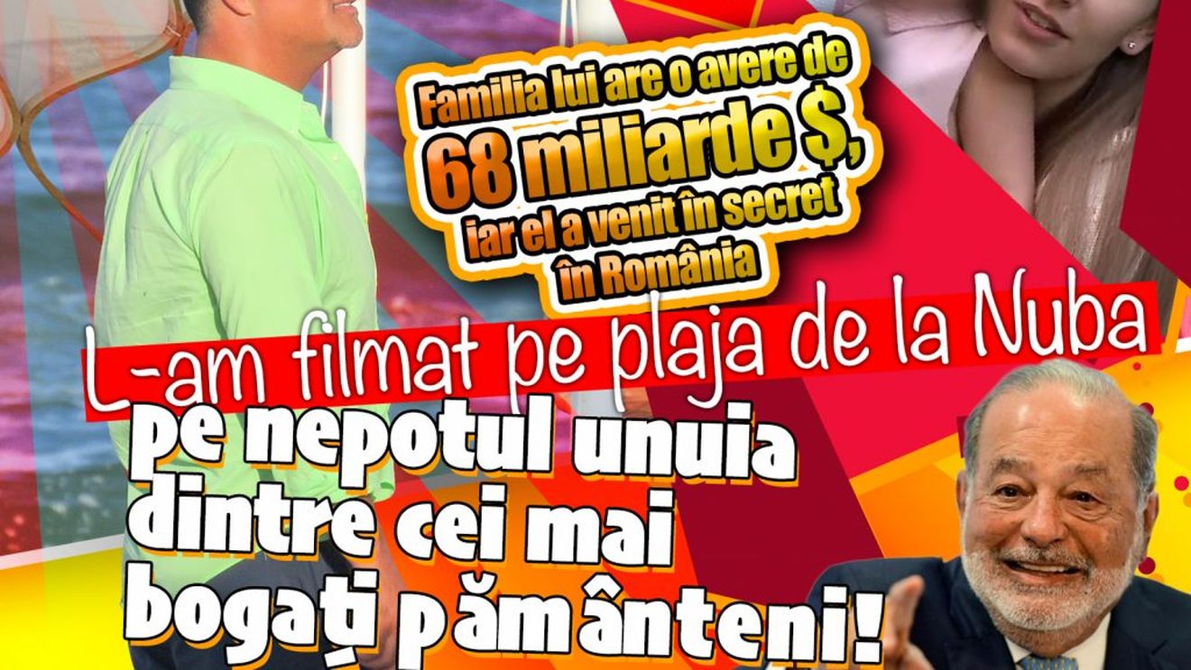 L-am filmat pe plaja de la Nuba pe nepotul lui Carlos Slim, unul dintre cei mai bogați pământeni!