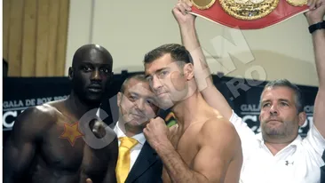 Satenii din Pechea, in tribune la meciul lui Bute