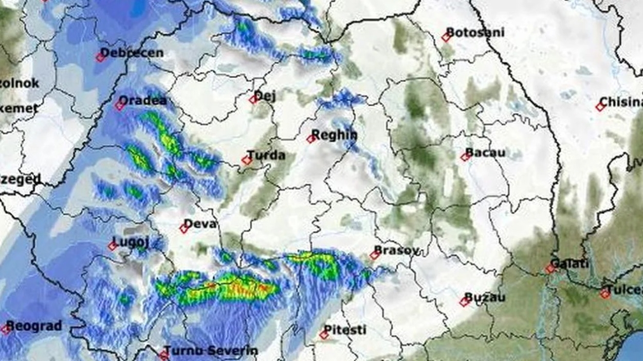 ANM anunță oscilații neobișnuite de temperatură până pe 1 martie. Cum o să fie vremea
