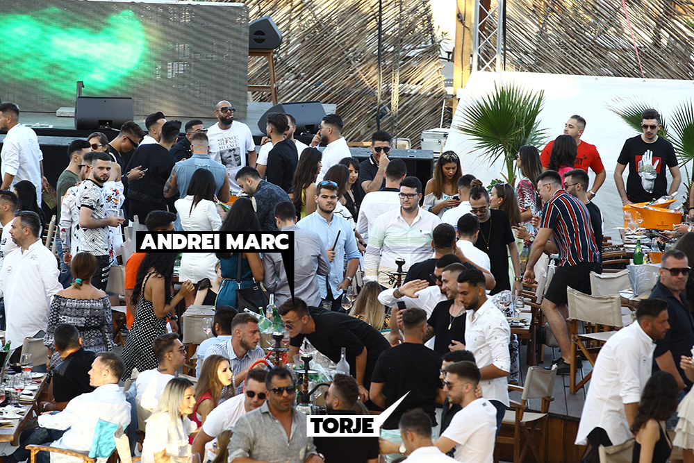 Gabi Torje și Andrei Marc s-au distrat alături de fani la Nuba Mamaia