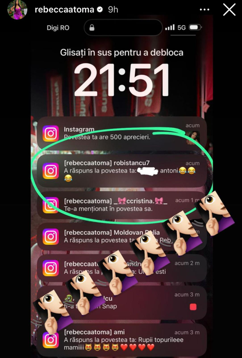 Robi a încălcat regulamentul /Foto: Instagram