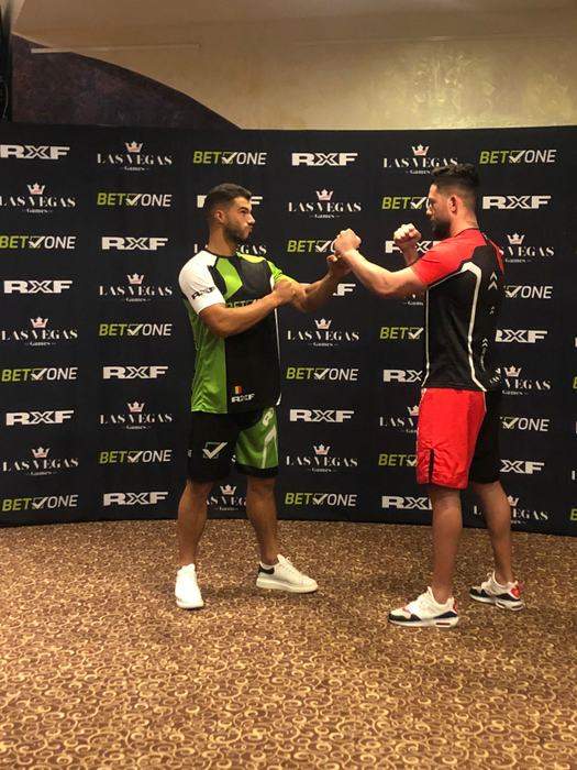 IMAGINI EXCLUSIVE! Fratele lui Culiţă Sterp, cadou inedit pentru adversarul său, Ricardo Filip, înainte de marele meci de MMA