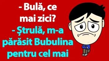 BANC | Bulă și Ștrulă stau de vorbă: „M-a părăsit Bubulina pentru cel mai bun prieten”