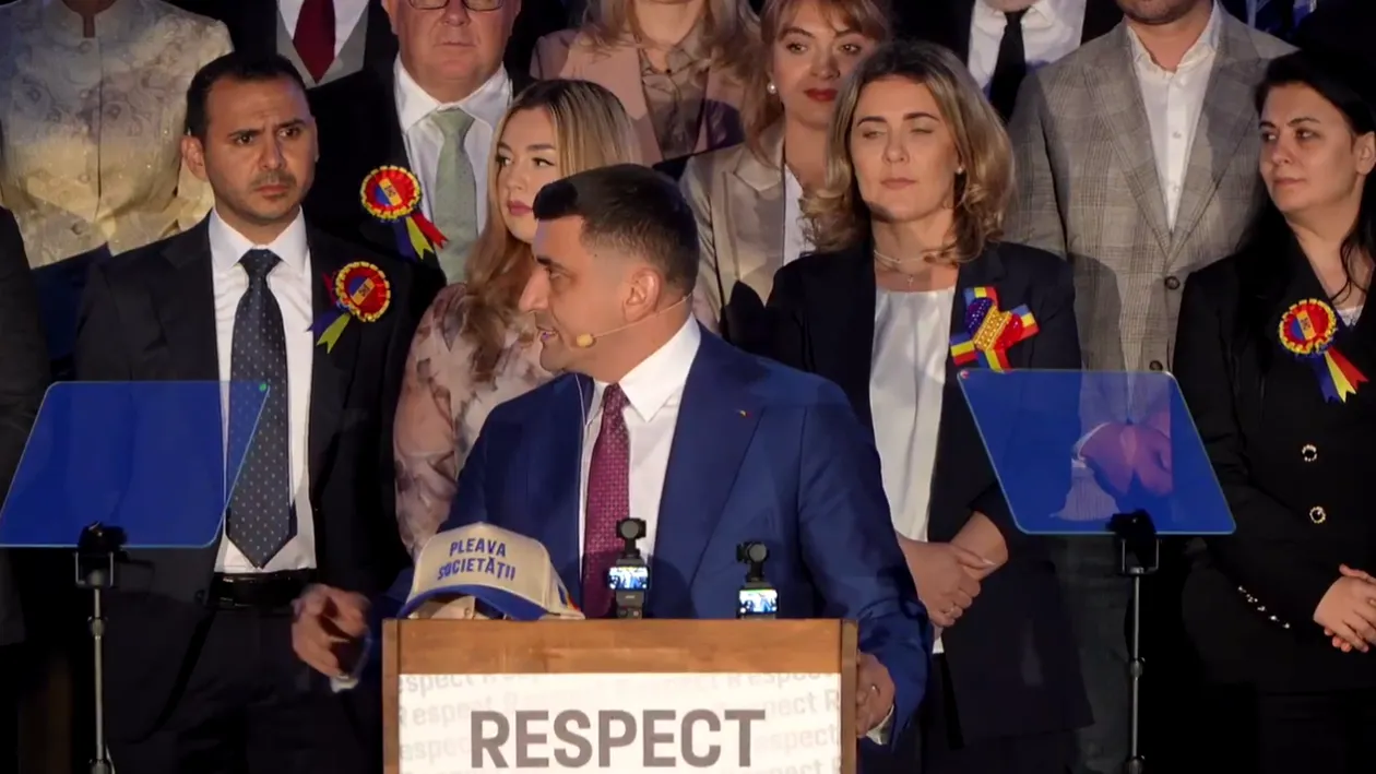 Ce a postat George Simion pe pagina lui de Facebook la ora 21:07, cand s-au afișat rezultatele EXIT POLL