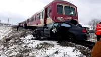 Cine era tânăra moartă în accidentul de tren din Iași, când BMW-ul a fost izbit în plin