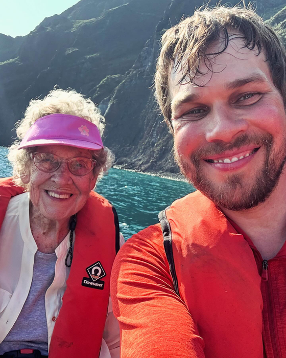 Joy Ryan și nepotul său, Brad/ Sursa foto: Instagram