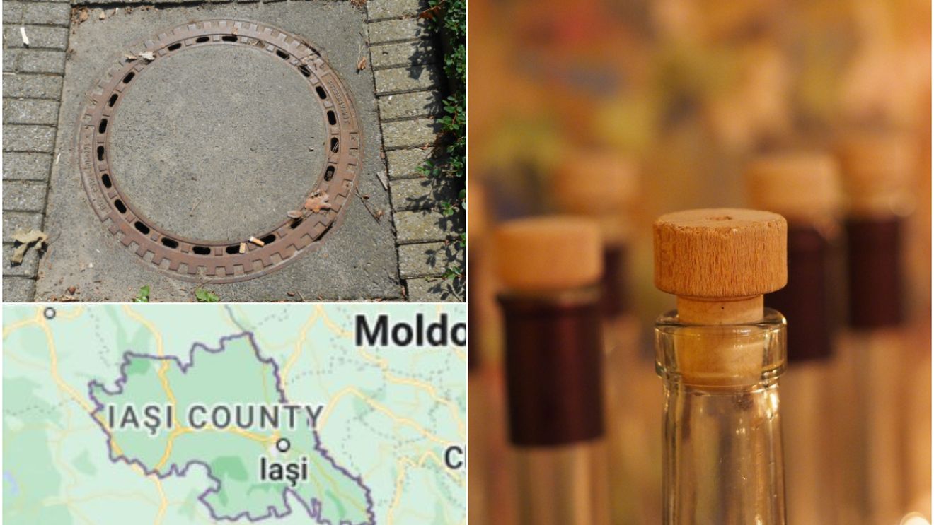 38.000 de litri de rachiu, aruncați în canal în Iași. Care a fost motivul, autoritățile erau de față