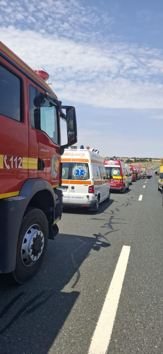 BREAKING! Accident pe Autostrada Soarelui, s-a activat Planul Roșu. Anunț despre cele 16 victime