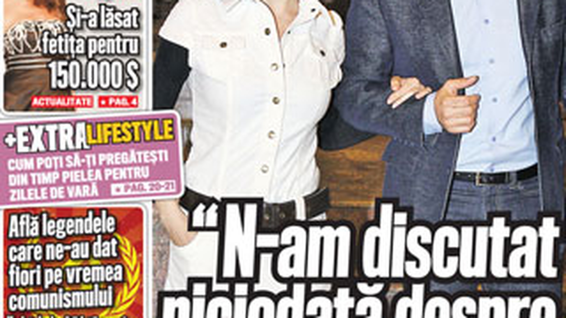 A aparut CANCAN de Weekend! Robert Turcescu: "N-am discutat niciodata despre casatorie cu Oana!