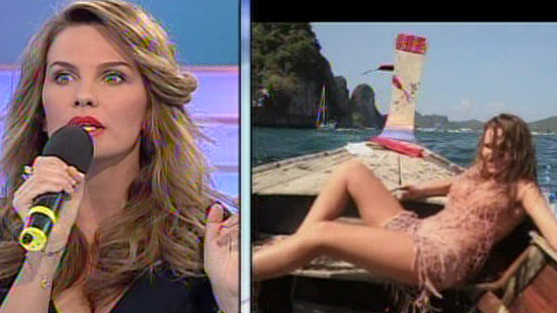 VIDEO Anna Lesko a fost terorizata cat timp a filmat in Thailanda! Vezi ce i-a dat mari batai de cap