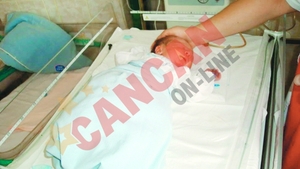 Si-a abandonat bebelusul in spital, de Craciun