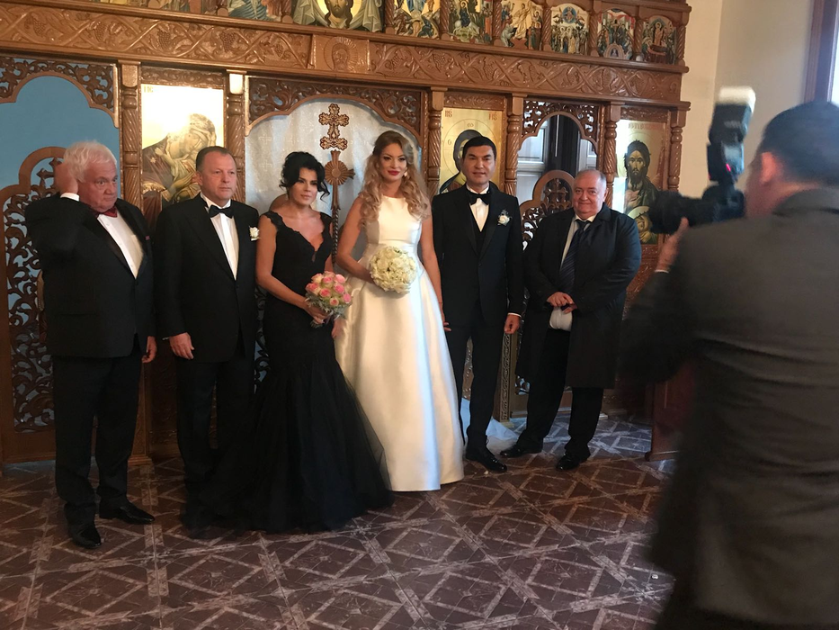 Cristi Borcea și Valentina Pelinel și-au unit destinele în fața lui Dumnezeu