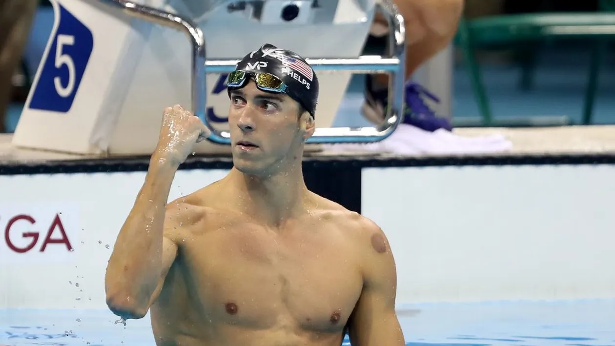 Michael Phelps, cel mai galonat sportiv din istorie