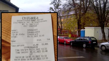 Nu este o eroare! Câți lei a plătit o șoferiță taxă de parcare, pentru 2 ore în centrul Clujului