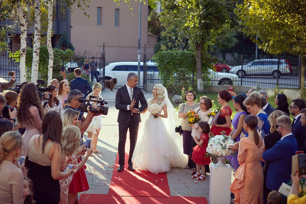 Săndel Bălan, fericit la nunta fiicei sale cu George Burcea. Ce a declarat tatăl Andreei Bălan după ce NU a fost invitat la cununia civilă