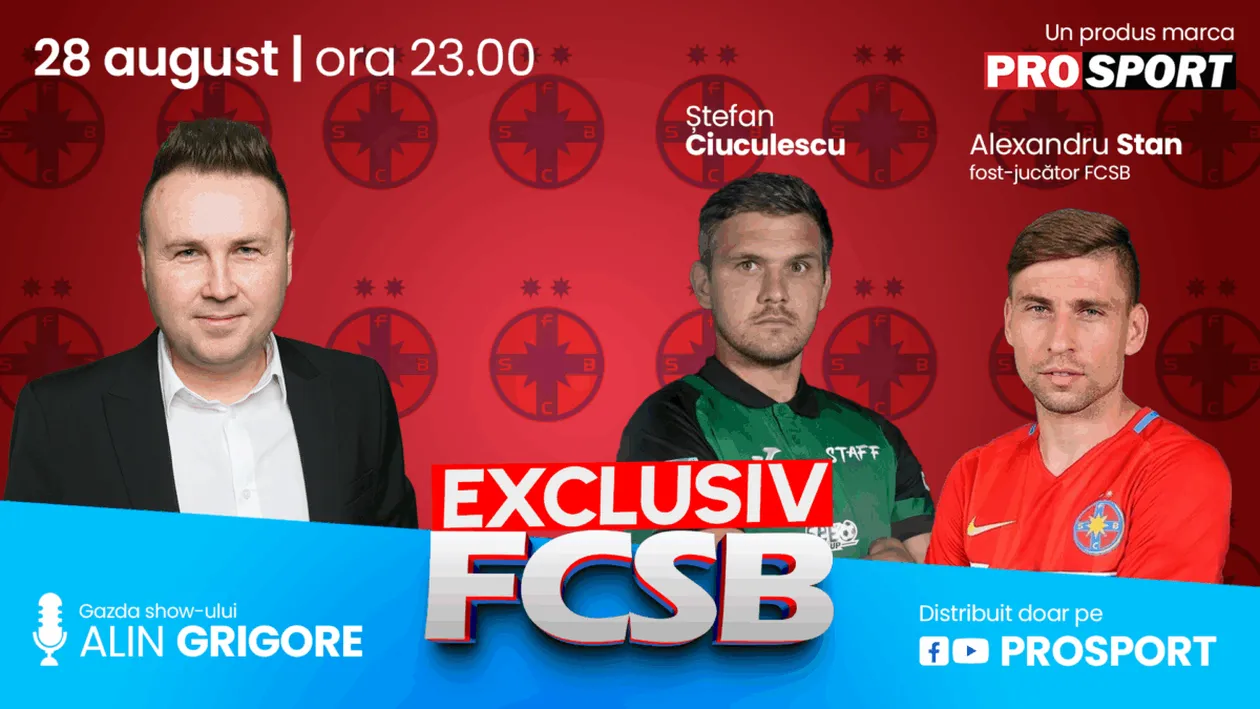 EXCLUSIV FCSB, azi de la 23:00, după duelul decisiv cu Aberdeen din Europa League! Analizăm partida și culisele campioanei României cu Alexandru Stan și Ștefan Ciuculescu