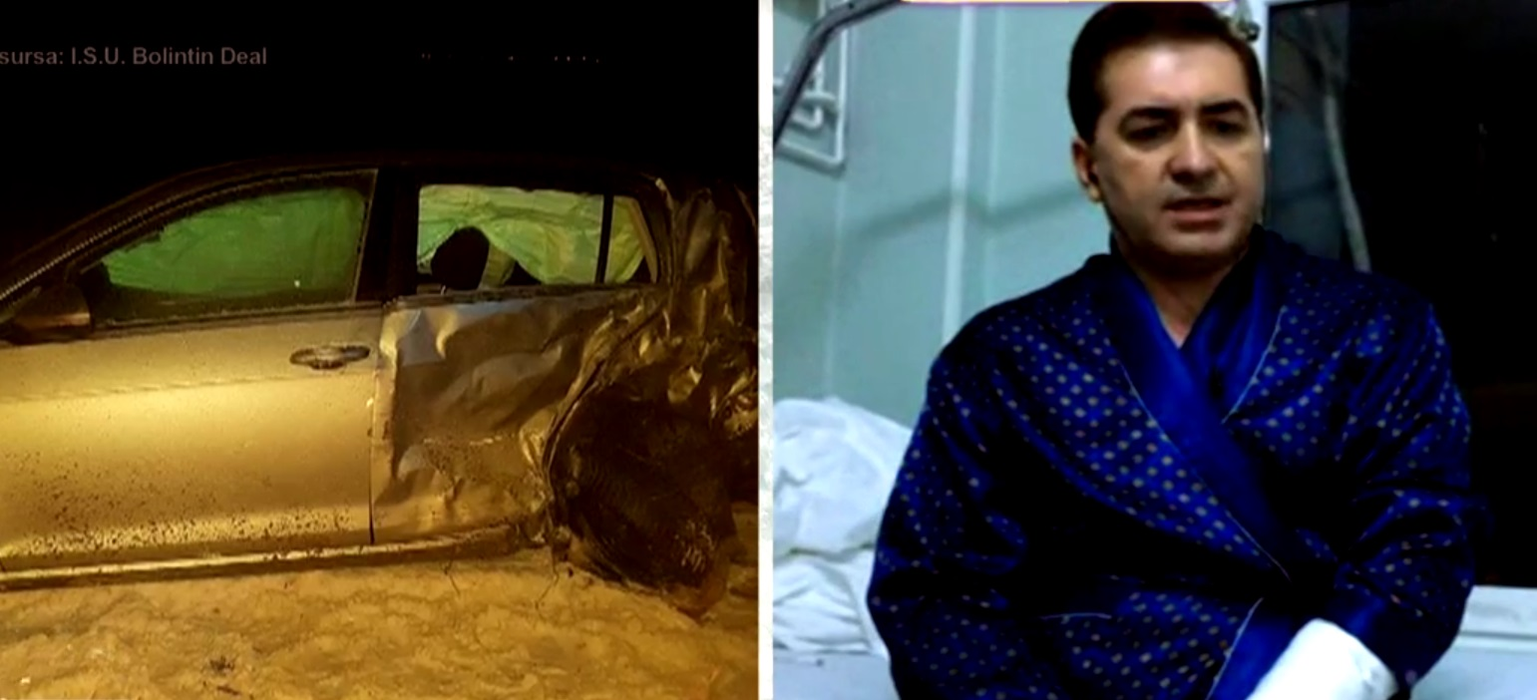 Primele imagini cu Daniel Ionașcu pe patul de spital, după ce mașina lui a fost spulberată de un camion: „Circula cu peste 120 de km/h”. Gestul halucinant făcut de șoferul care a provocat nenorocirea