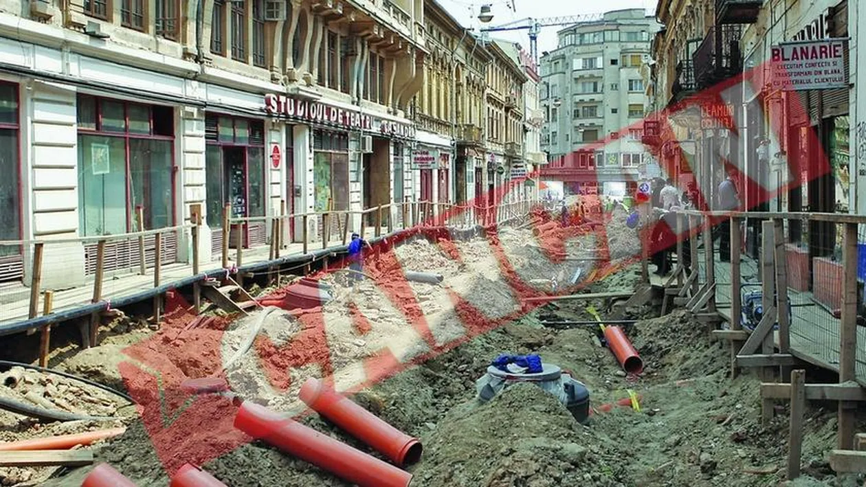 Cea mai veche strada din Bucuresti, pe cale de disparitie