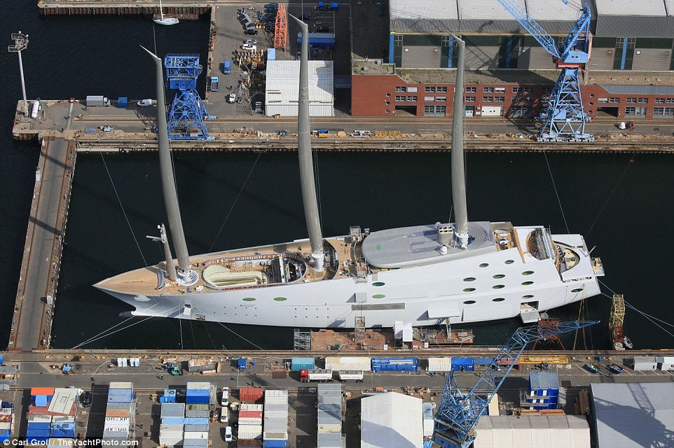 Sailing Yacht A este cel mai mare iaht din lume, în valoare de 400 de milioane de euro!