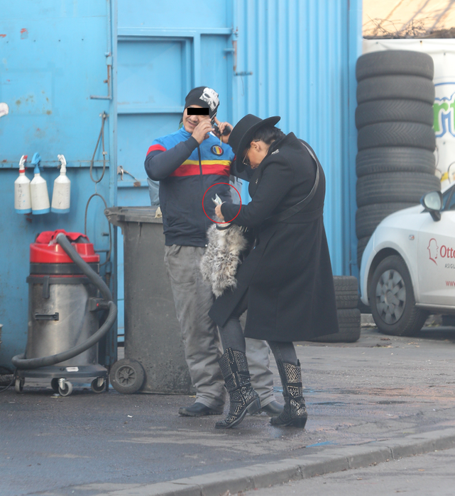 Soția lui Bănică Jr.  a fost darnică cu angajații de la service