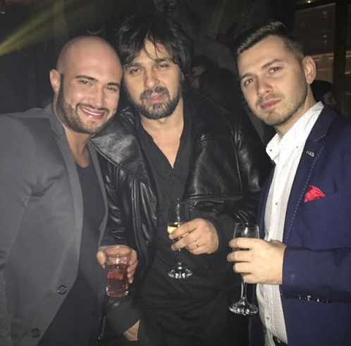 Costi Alecu (dreapta), în club alături de Răzvan Munteanu (mijloc) și Mihai Bendeac